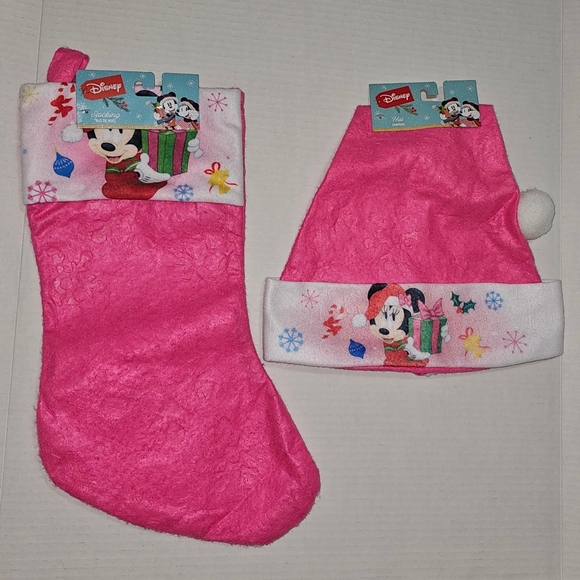 💰💸 NWT Disney Minnie Mouse (5) Piece Christmas Bundle!! - Picture 2 of 5